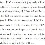 Regina P. Etherton & Associates, LLC