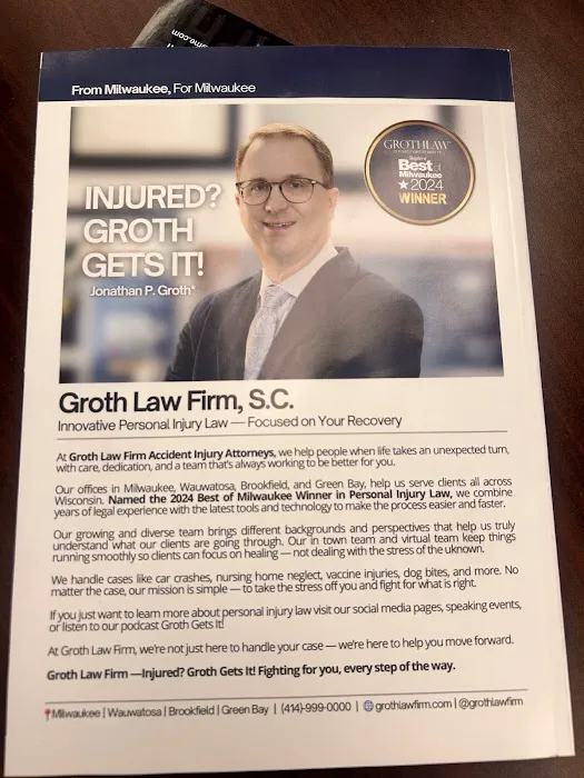 Groth Law Accident Injury Attorneys Picture 1