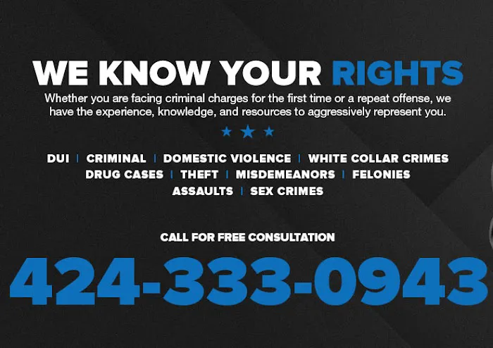 Los Angeles Criminal Attorney Picture 10