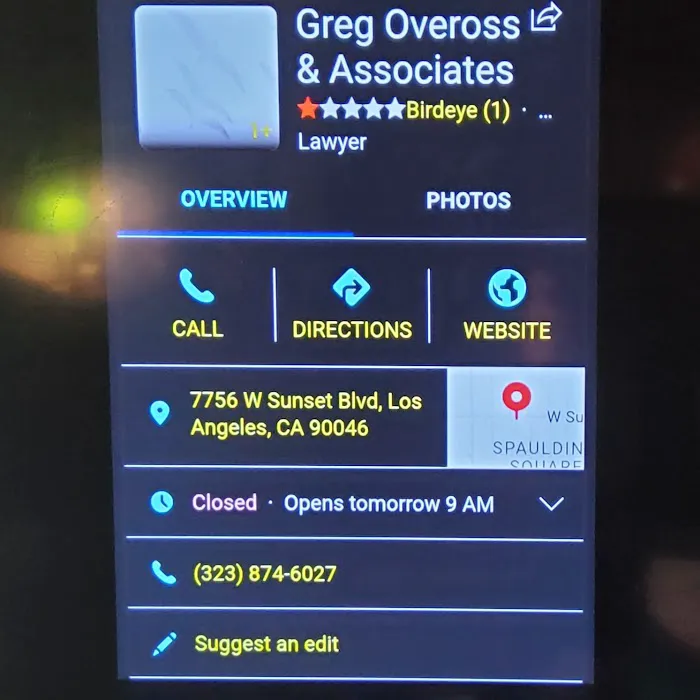Greg Oveross & Associates Picture 3