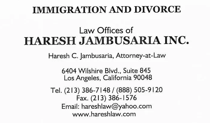 Law Offices of Haresh Jambusaria Inc Picture 3