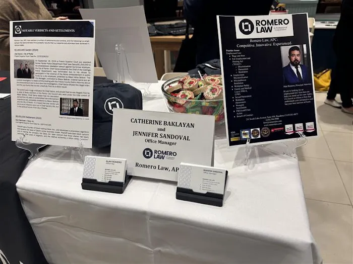 Romero Law, APC - Pasadena Employment Law Lawyers Picture 8