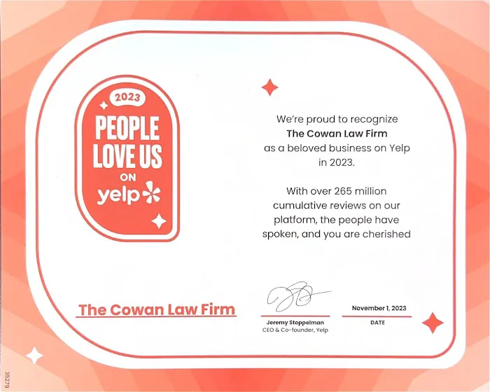 The Cowan Law Firm -- Jeffrey W. Cowan Picture 3