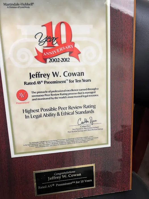 The Cowan Law Firm -- Jeffrey W. Cowan Picture 6