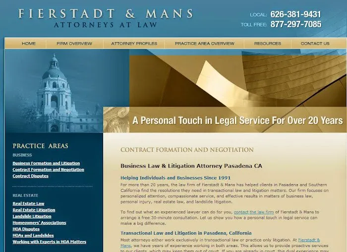 Jack A Fierstadt Law Offices Picture 1