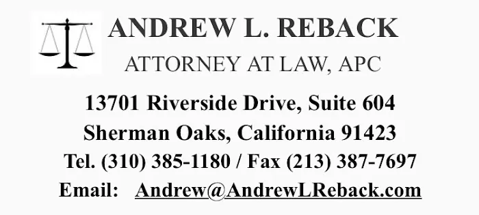 Andrew L. Reback, Attorney at Law, APC Picture 1