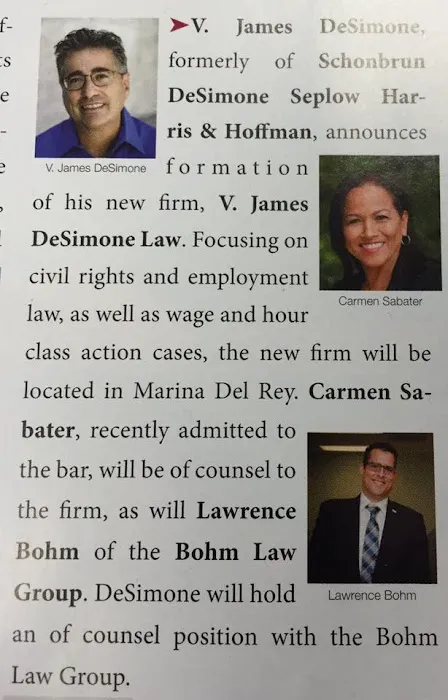 V. James DeSimone Law Picture 5