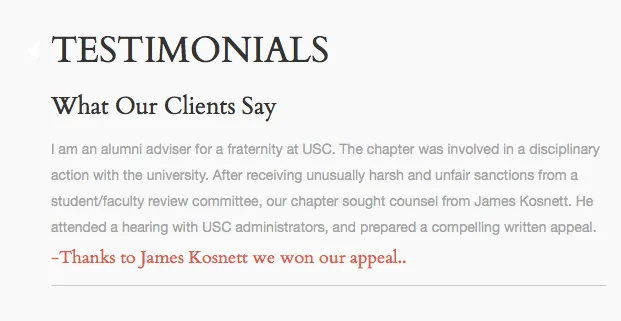 Kosnett Law Firm - Los Angeles Criminal Defense Lawyers Picture 6