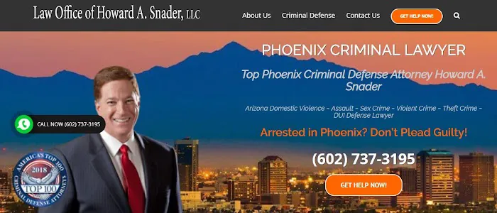 Criminal Defense Attorney: Howard Snader Picture 1