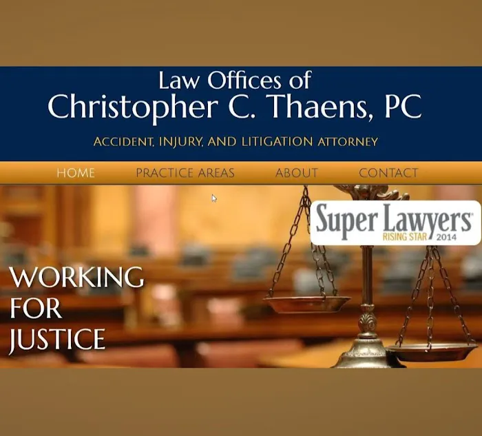 Law Offices of Christopher C. Thaens, PC Picture 7