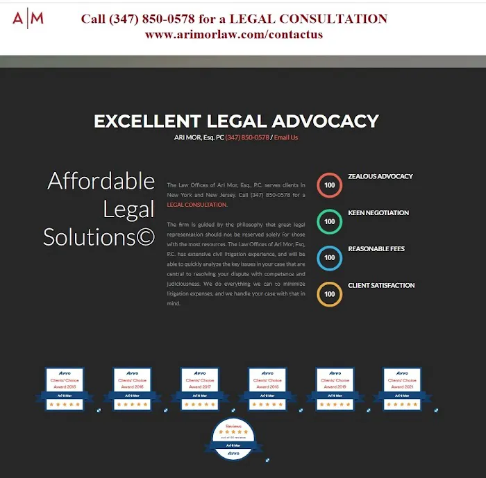 Landlord Tenant, Criminal & Civil Litigation Lawyers | The Law Offices of Ari Mor, Esq., P.C. Picture 8