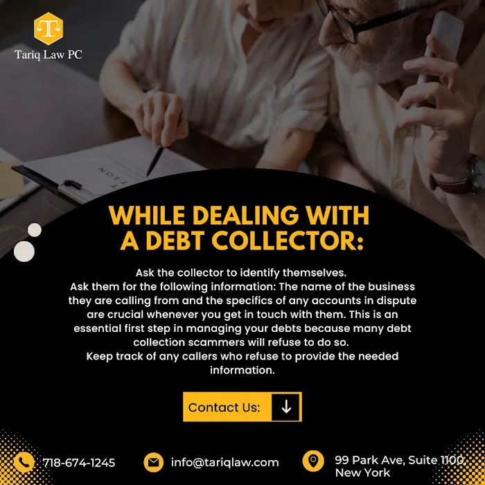 Credit Report Lawyers & Credit Card Debt Collection Defense & Identity Theft Recovery FCRA FDCPA EFTA FCBA - Tariq Law, PC. Picture 1