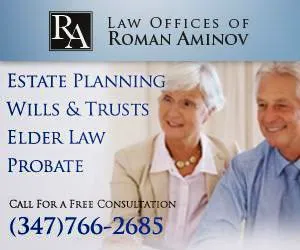 Roman Aminov Estate Law Brooklyn Esq. Picture 2