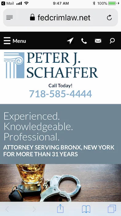 Peter J. Schaffer, Bronx Criminal Lawyer Picture 7