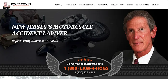 Law 4 Hogs - Jerry Friedman, The Motorcycle Attorney Picture 4
