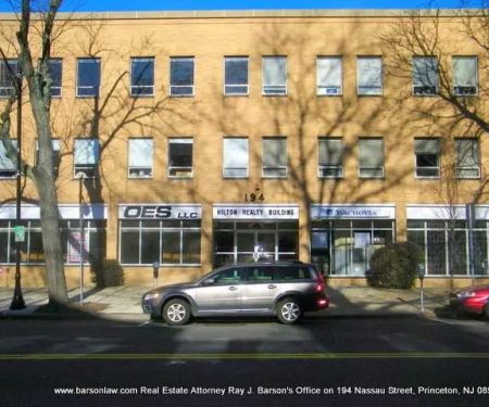 Ray J. Barson, Princeton, NJ Real Estate Lawyer