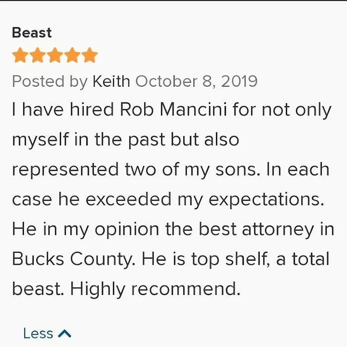 Robert A Mancini Attys At Law Picture 4