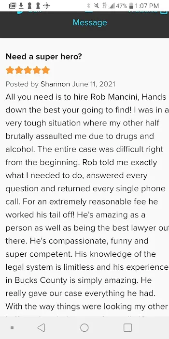 Robert A Mancini Attys At Law Picture 6