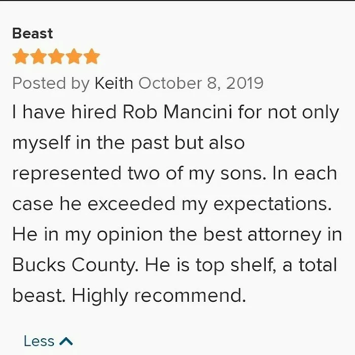 Robert A Mancini Attys At Law Picture 9