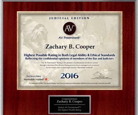 Zachary B. Cooper, Attorney at Law, P.C.