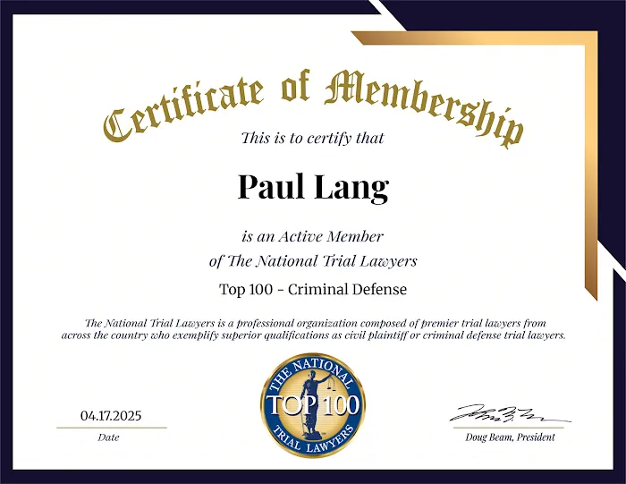 Attorney Paul Lang Picture 8