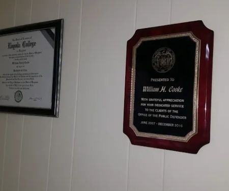 Law Office of William Cooke, LLC; Eugene M. Whissel, II, Of Counsel